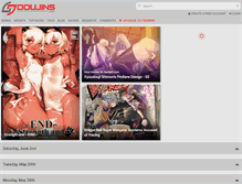 Tablet Screenshot of doujins.com